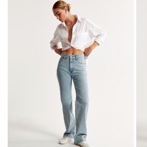 Abercrombie & Fitch High Rise 90s Relaxed Jean